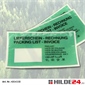Papier-Begleitpapiertaschen, Lang-DIN, dunkelgrün | HILDE24 GmbH